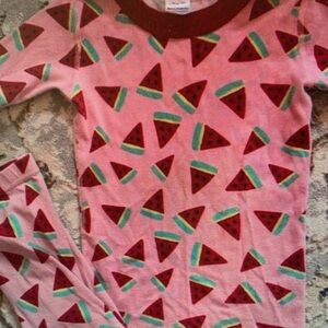 Watermelon Print Kids Shirt & Pants Set